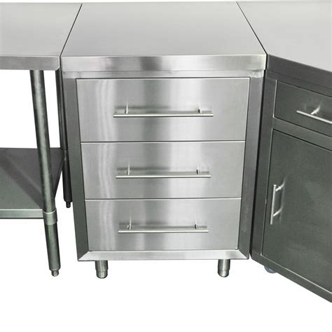 stainless steel kitchen storage drawers